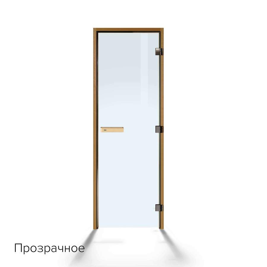 Дверь для сауны Tylo Harmony из термоосины с прозрачным стеклом (рис.2)